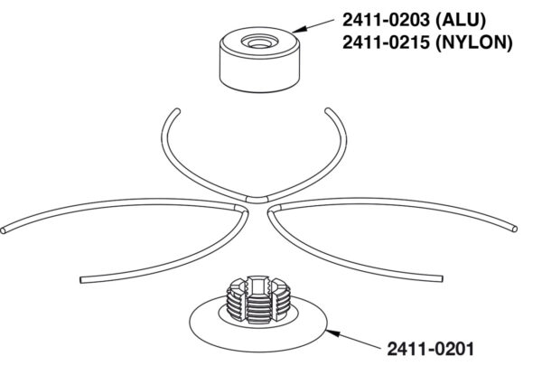 MULTIWIRE HEAD “UFO” - UFO LITE